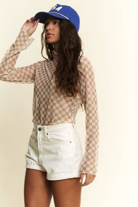 CHECKERBOARD Mesh Top
