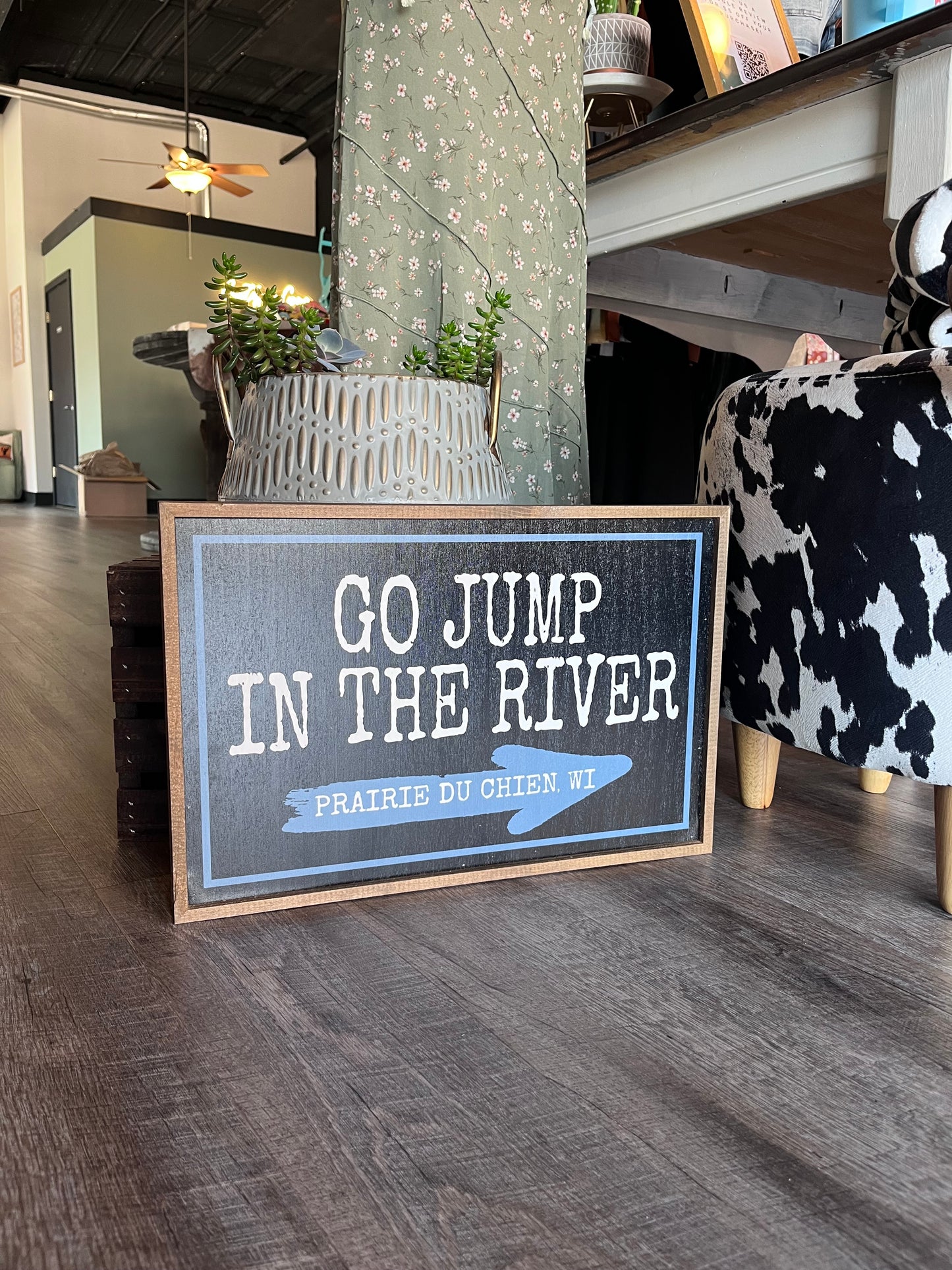 Go Jump In The River Decor