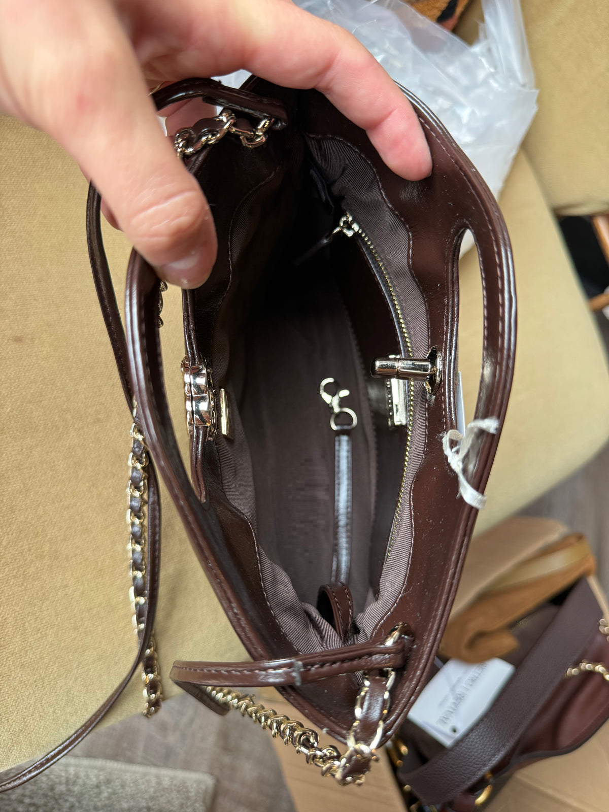 Luxury Diamond Stitch Bag