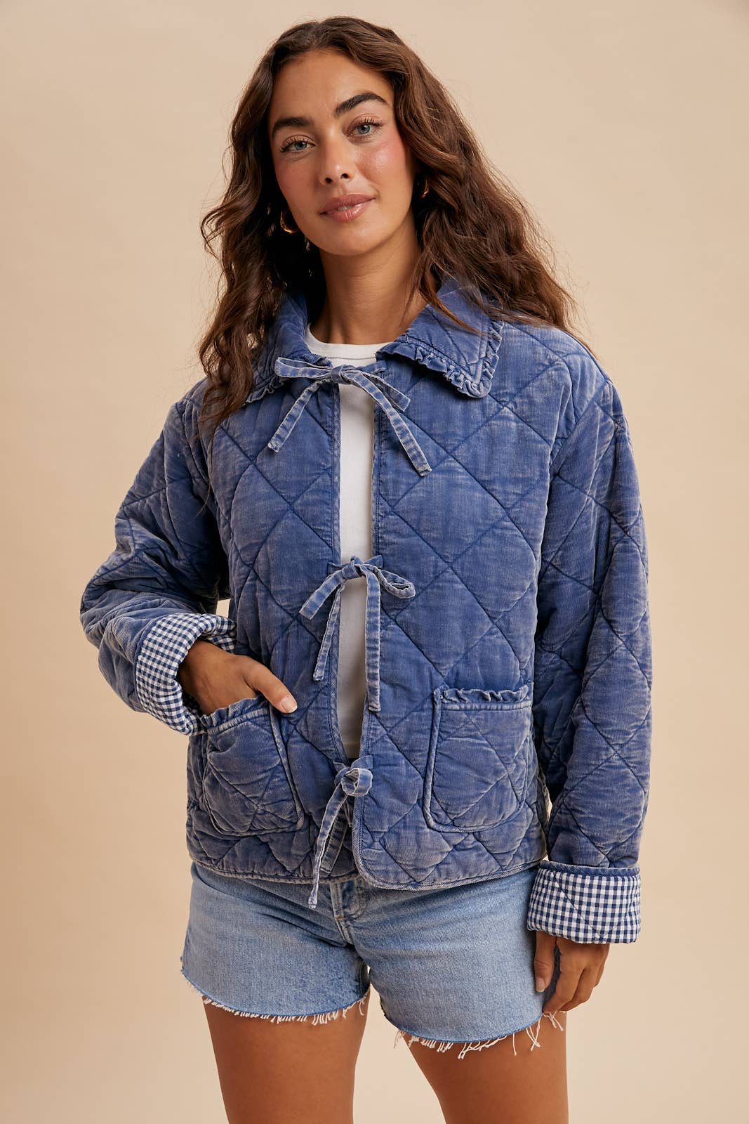 Quilted Corduroy Jacket