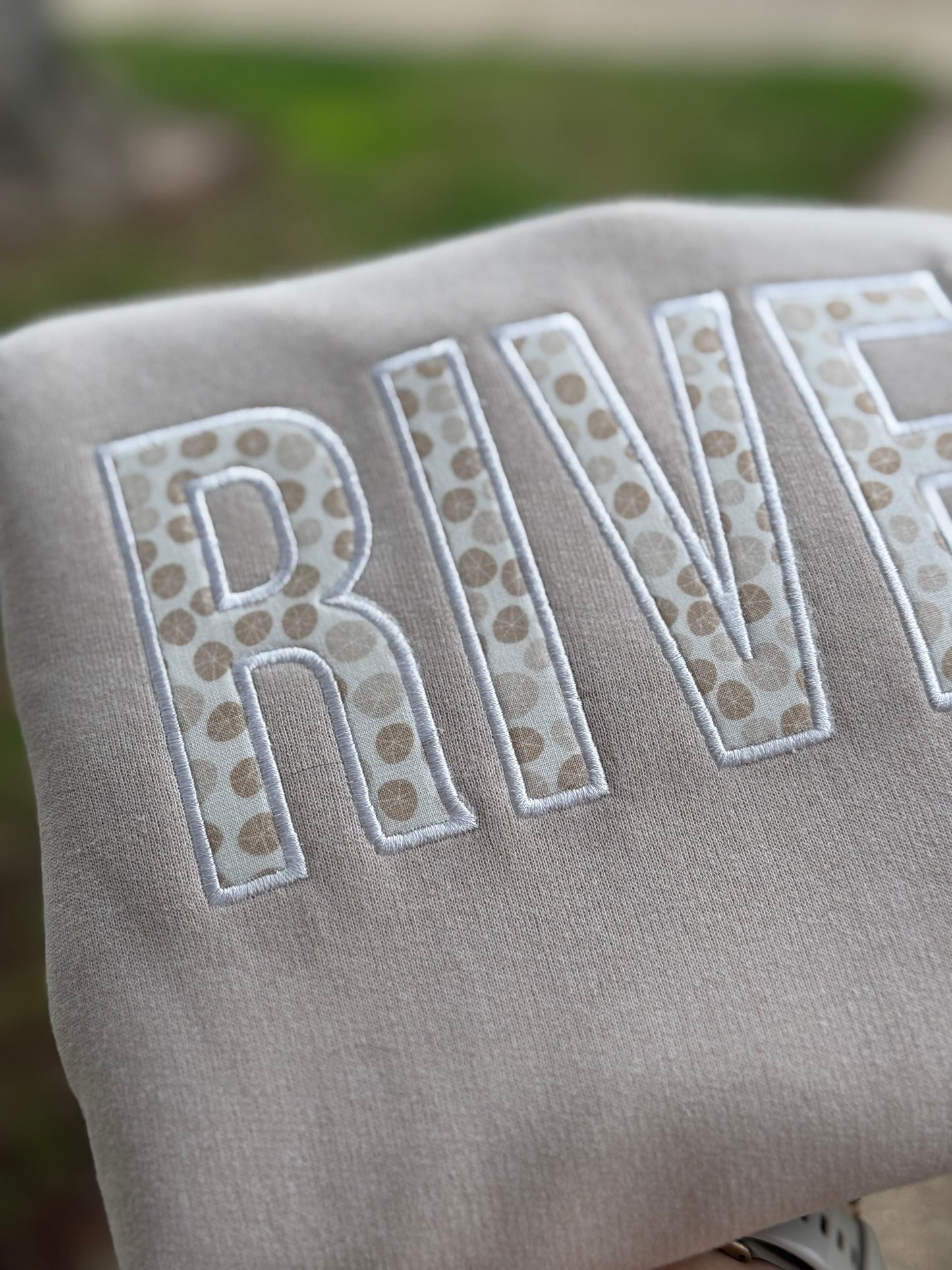 RIVER Sandstone Crewneck