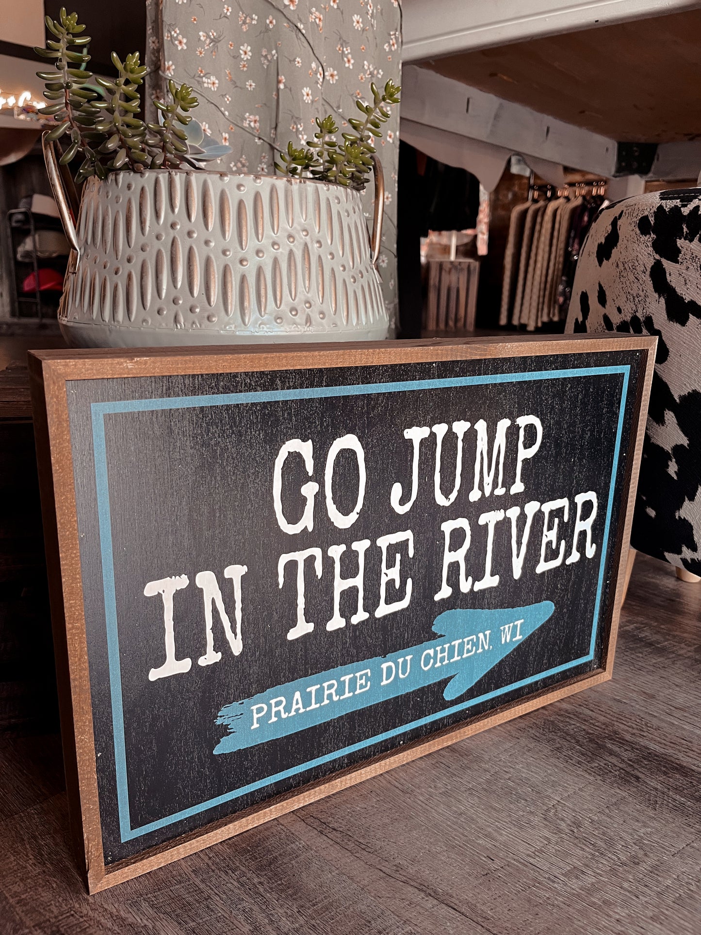 Go Jump In The River Decor