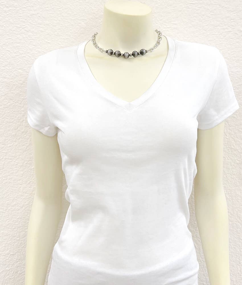 Navajo Pearl Chain Necklace