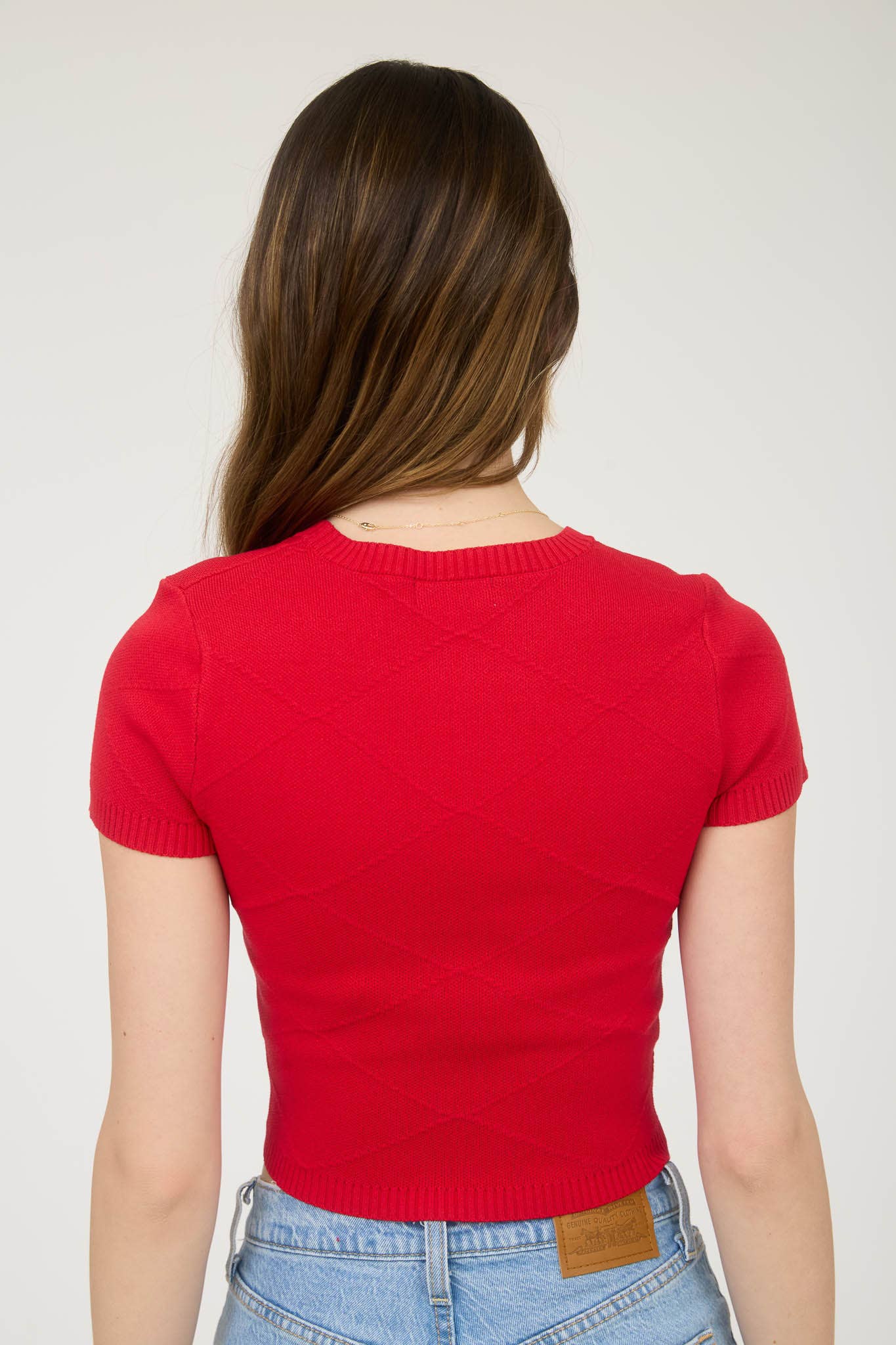 Mini Bows Crop Tee