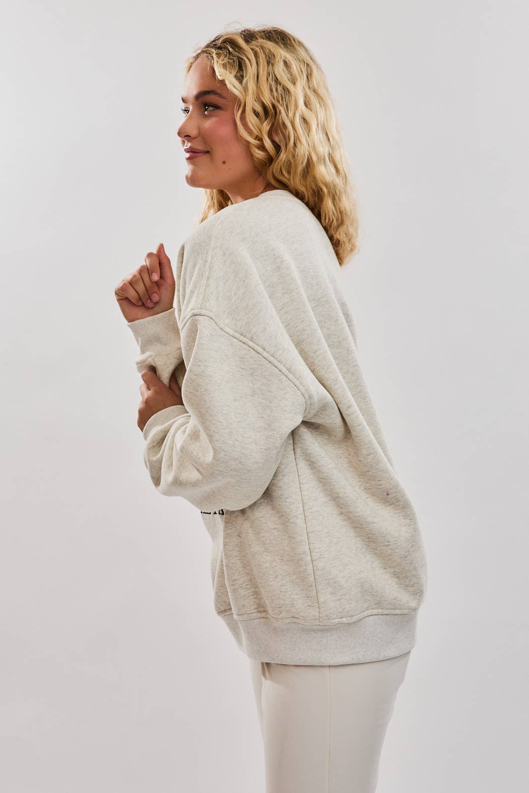 Glacier Embroidered Crewneck