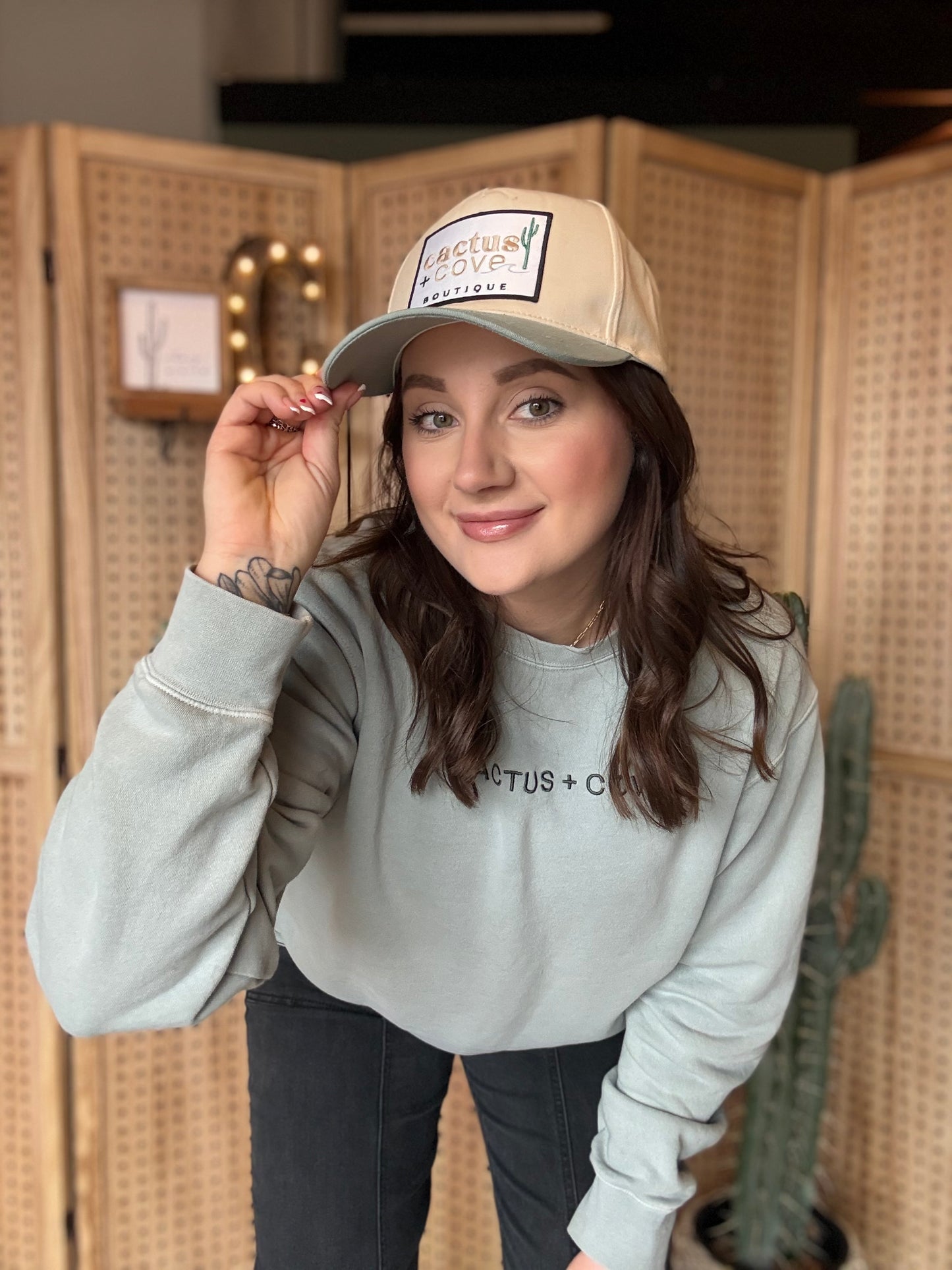 Cactus + Cove Trucker - Sage