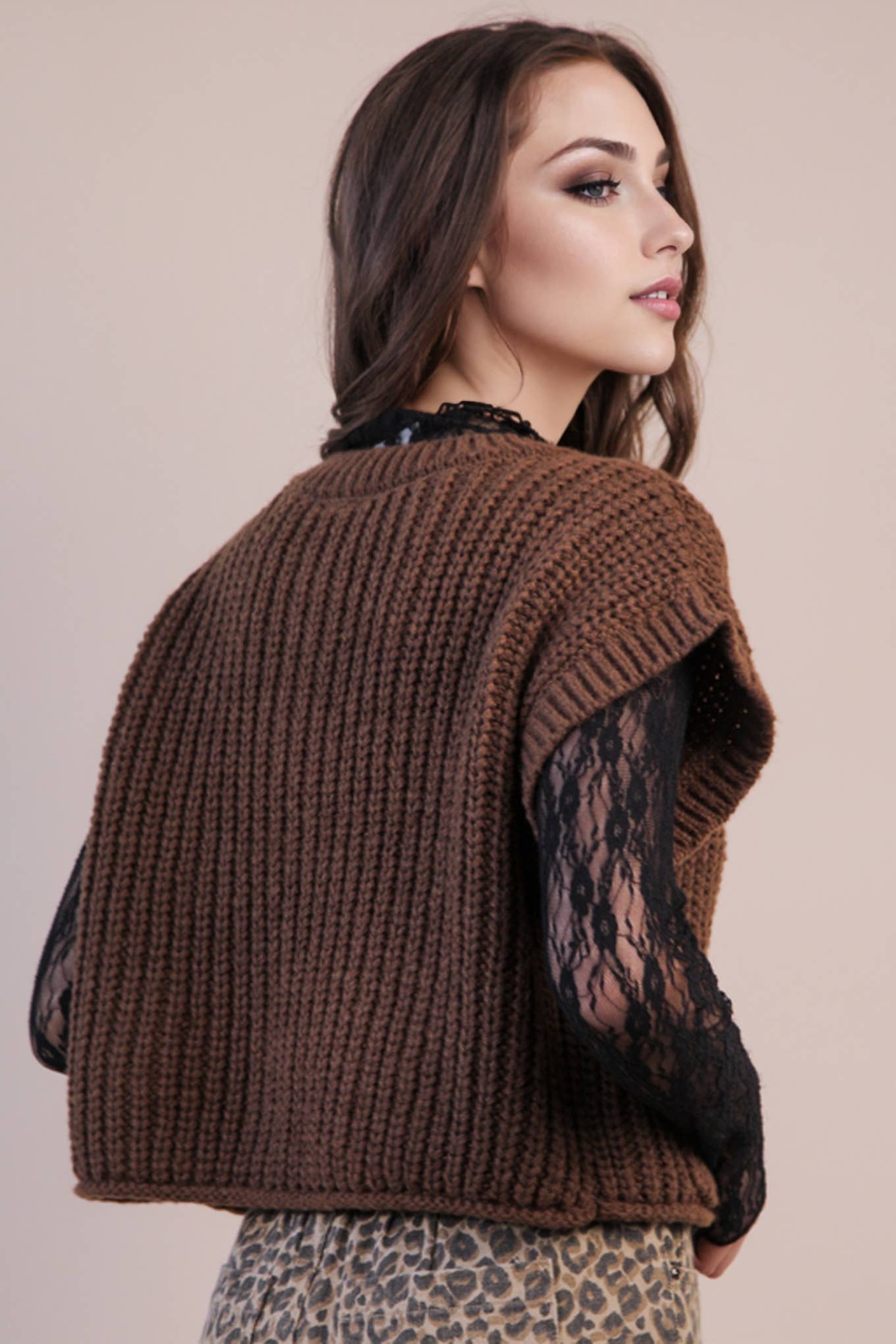 Cocoa Button Up Sweater