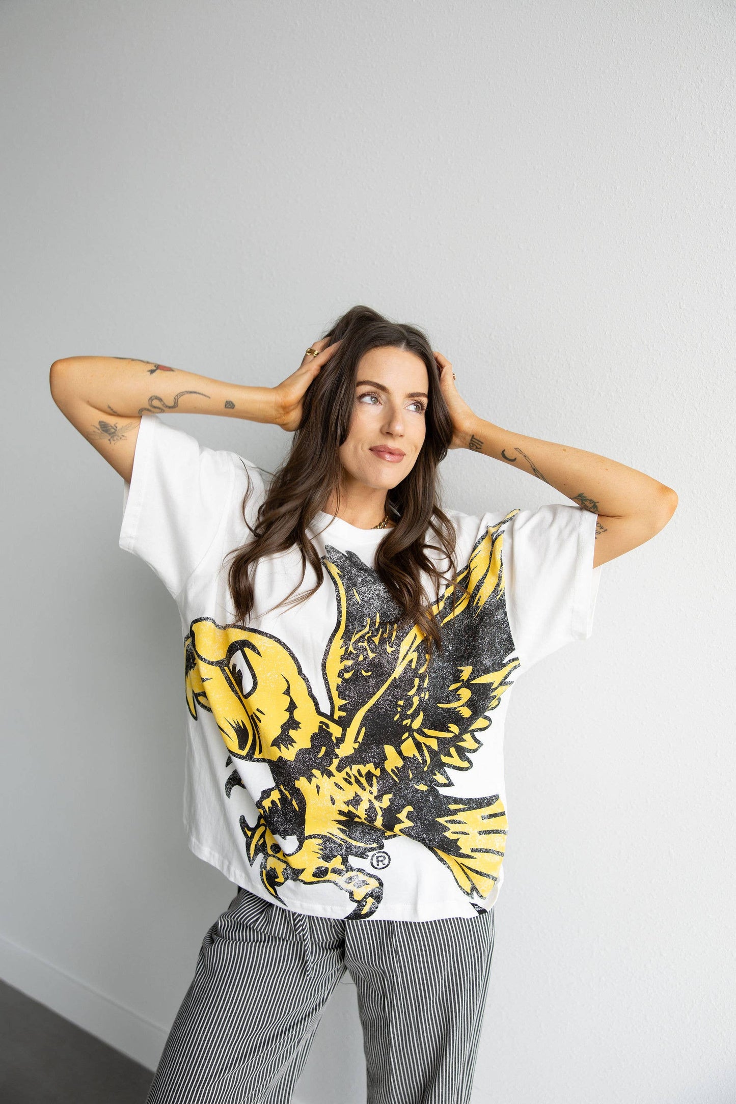 Iowa Lawson Logo Oversized Tee