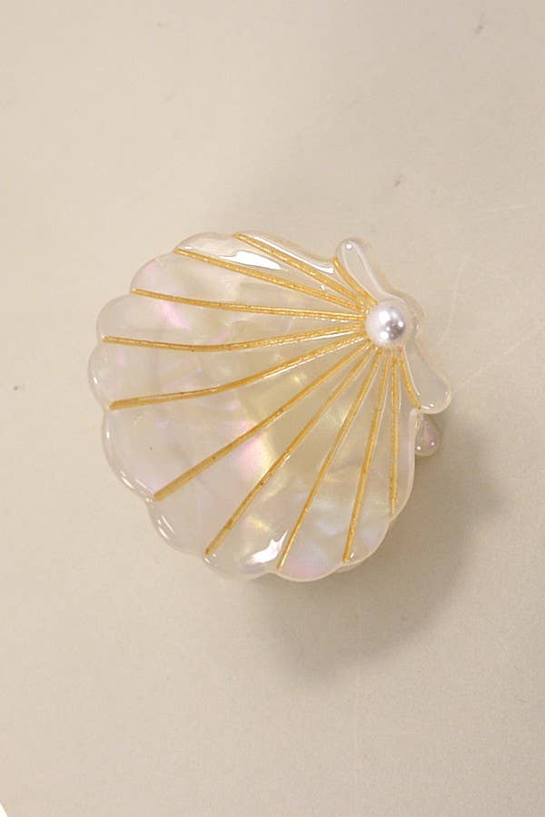 Seashell Hair Clip