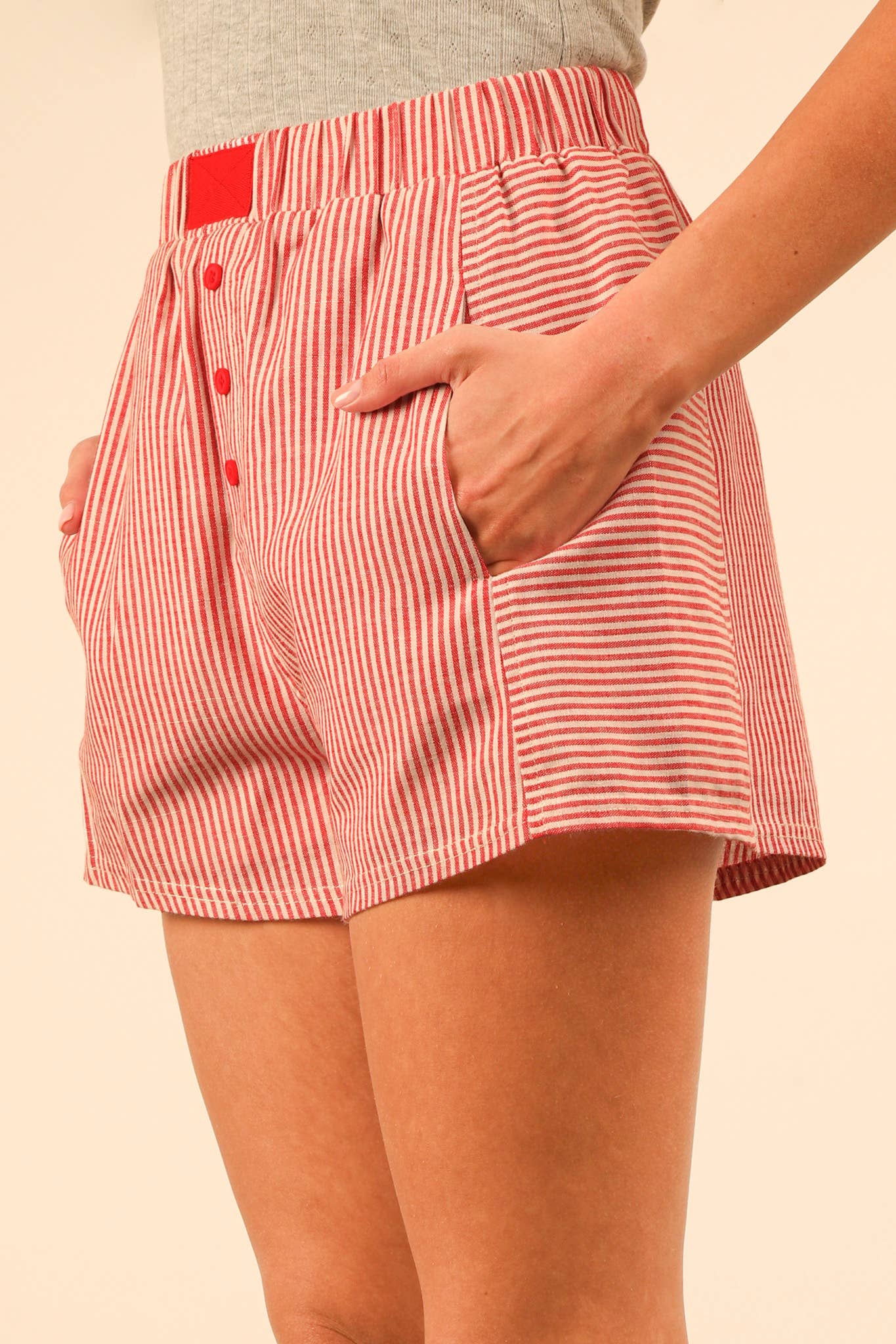 Red Stripe Boxer Short