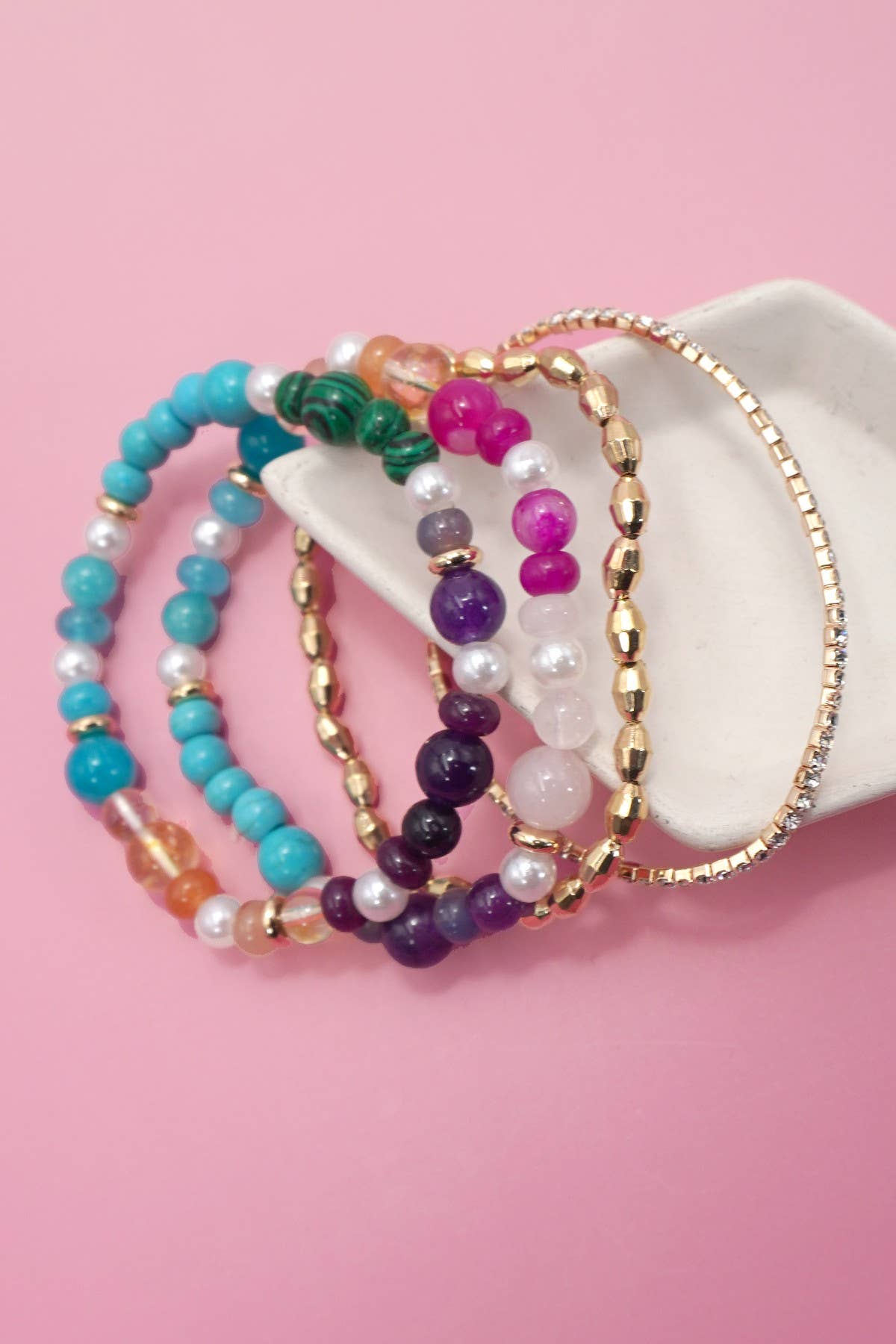 Multi Beaded Bracelet
