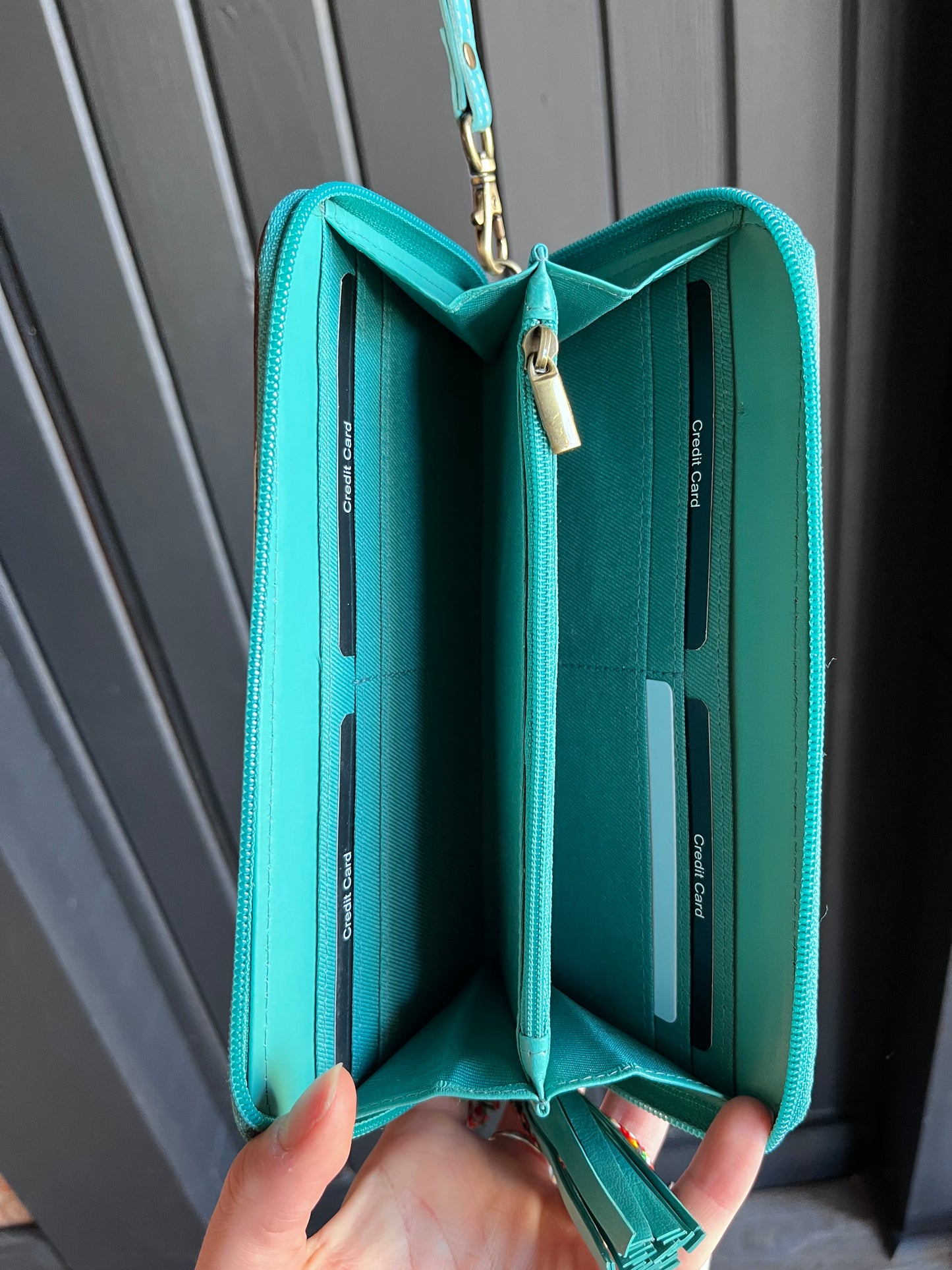 Miss Western Turquoise Wallet