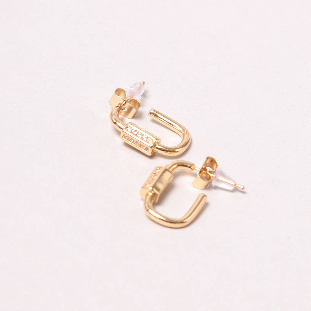 Carabiner Earring