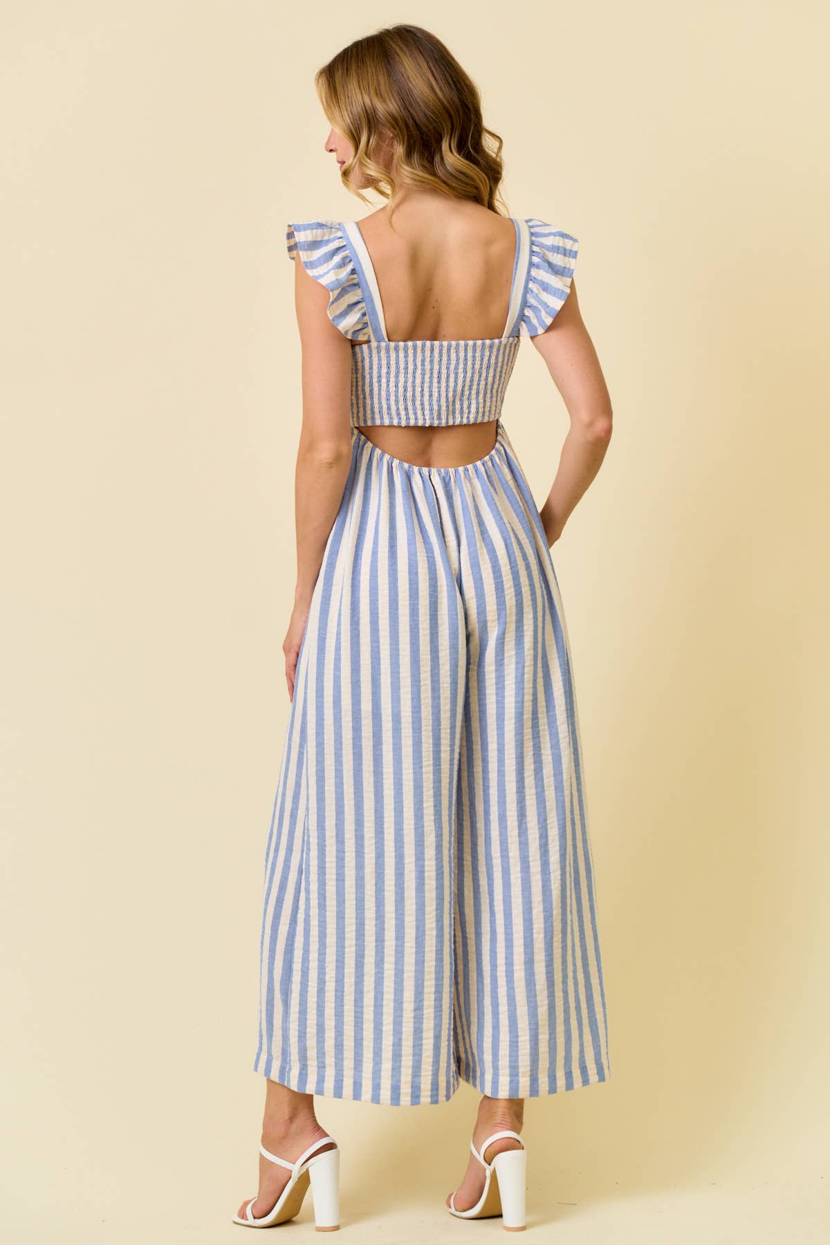 Lighthouse Striped Jumpsuit