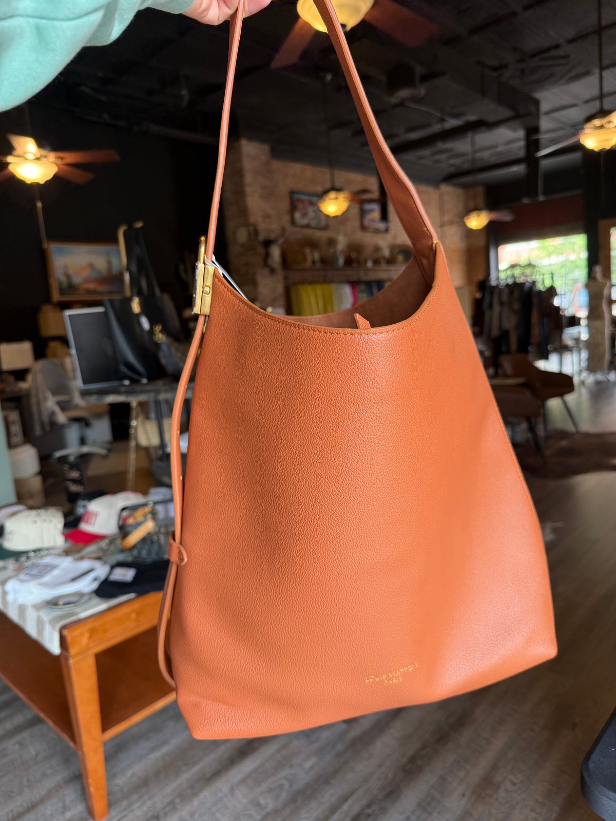 Luxury Rust XL Tote