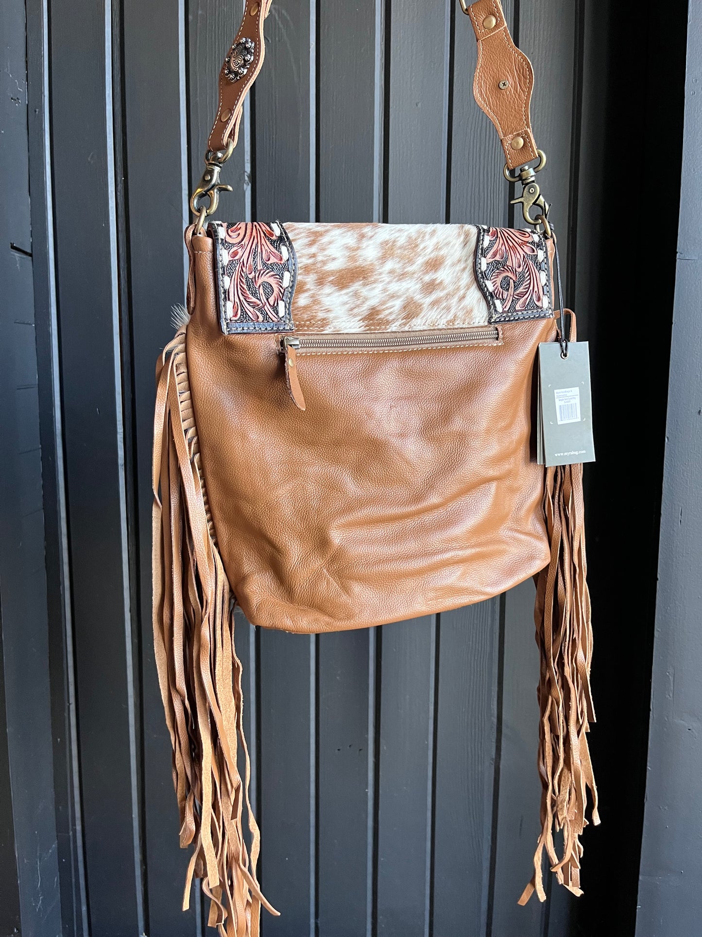 Sengola Hand-Tooled Purse