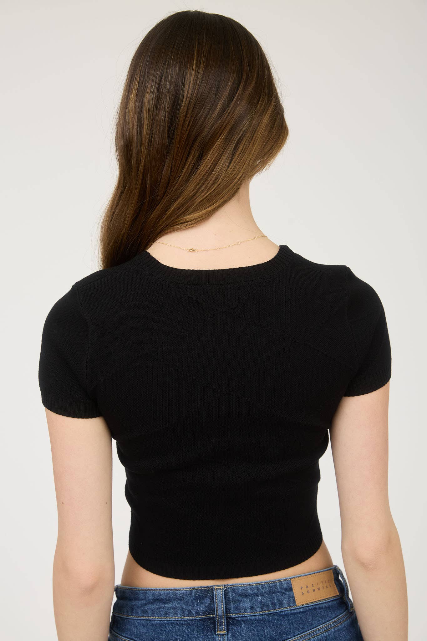 Mini Bows Crop Tee