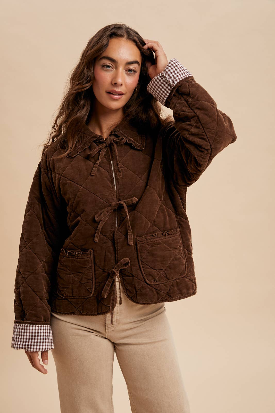Quilted Corduroy Jacket