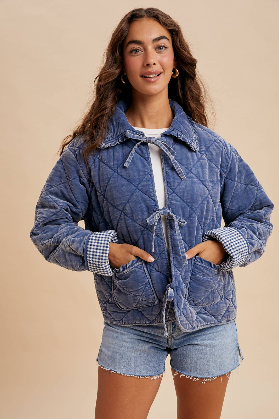Quilted Corduroy Jacket