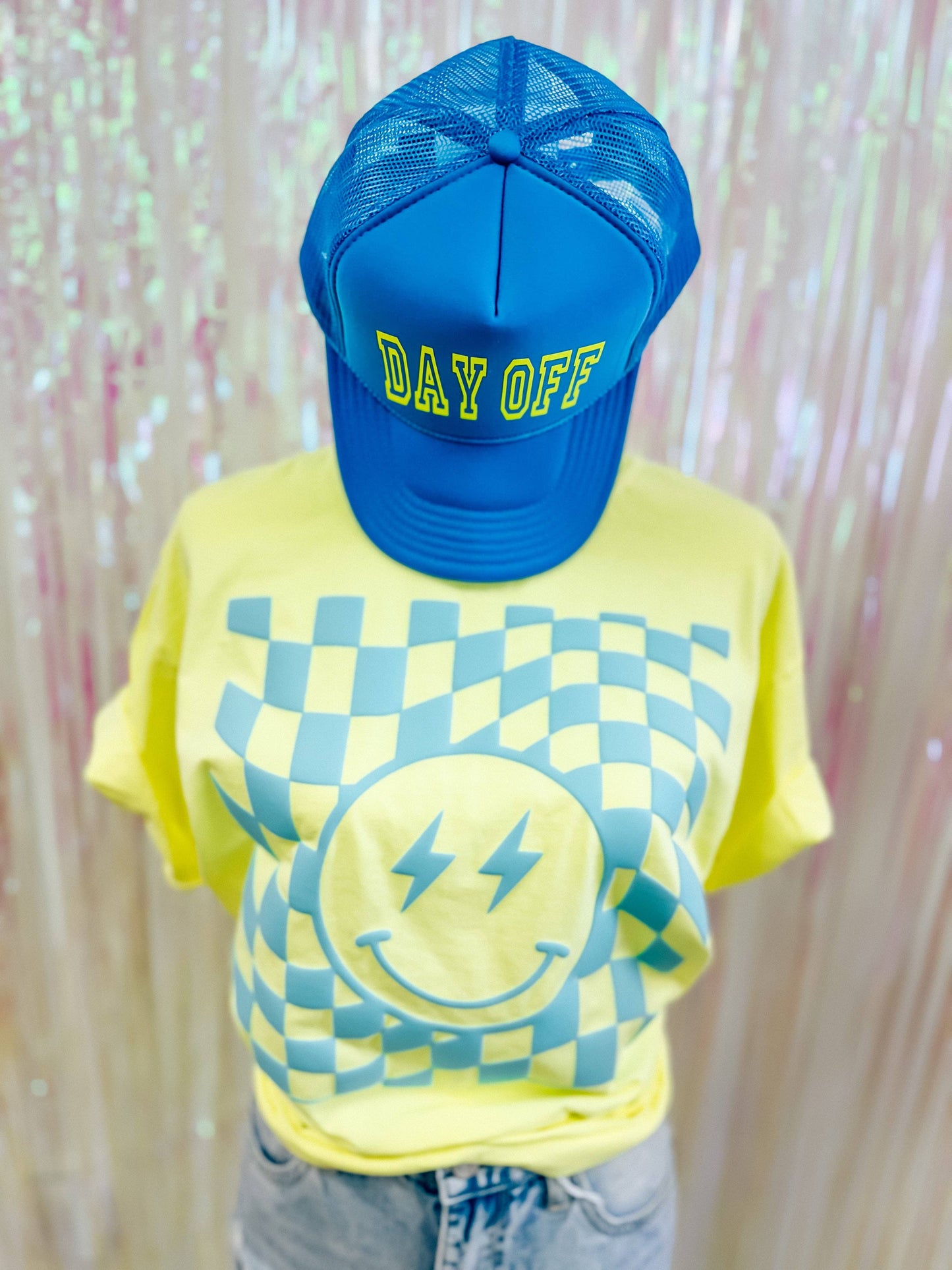 Retro Checkered Tee