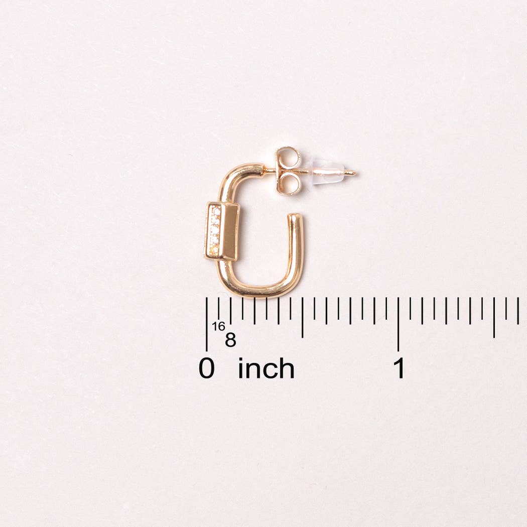 Carabiner Earring