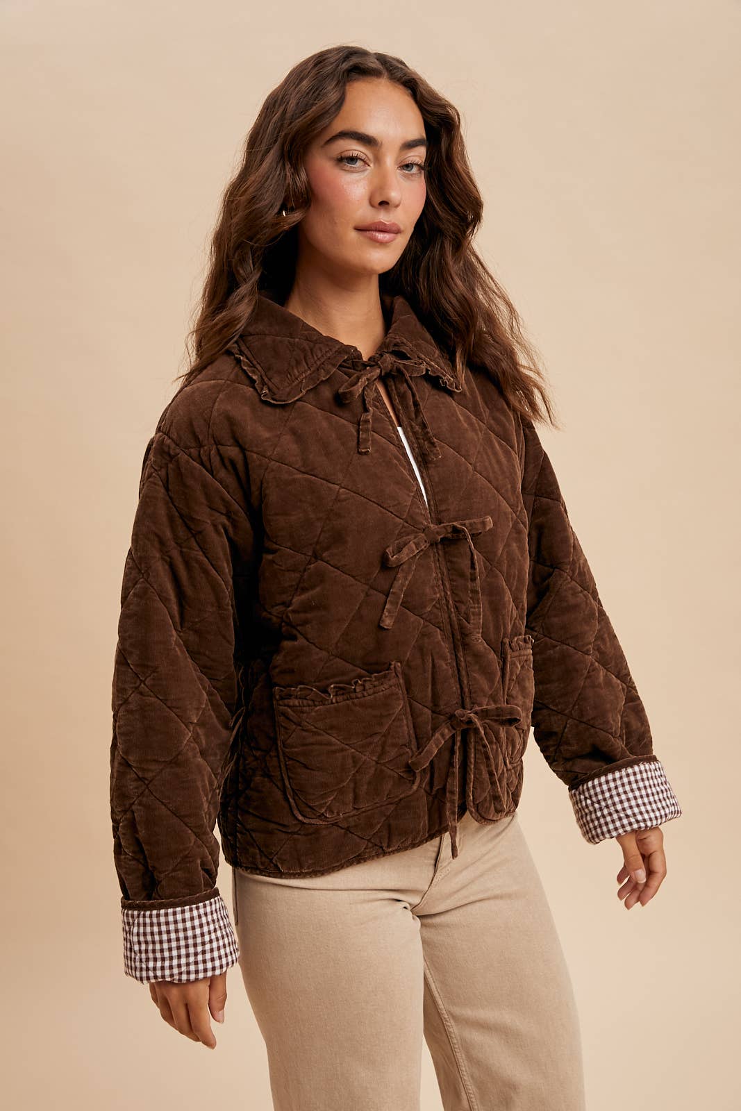 Quilted Corduroy Jacket