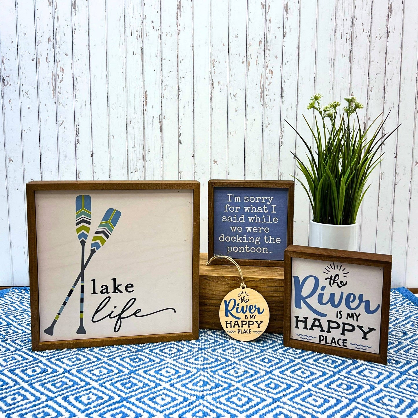 The River Is My Happy Place Decor