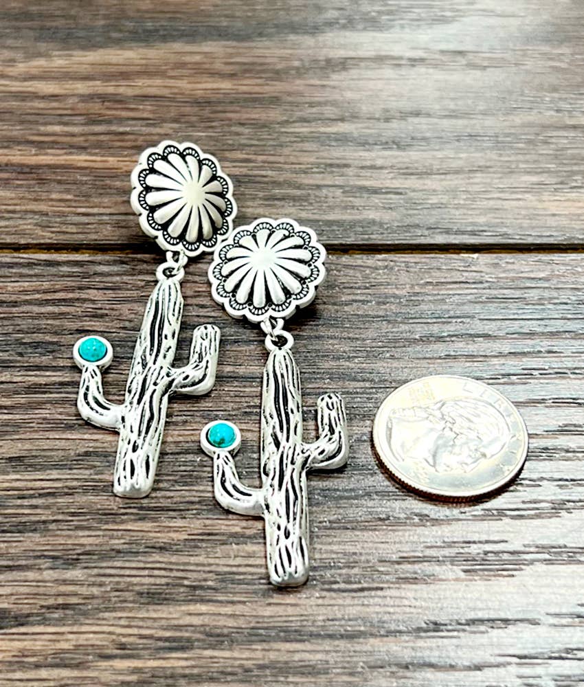 Saguaro Post Earring