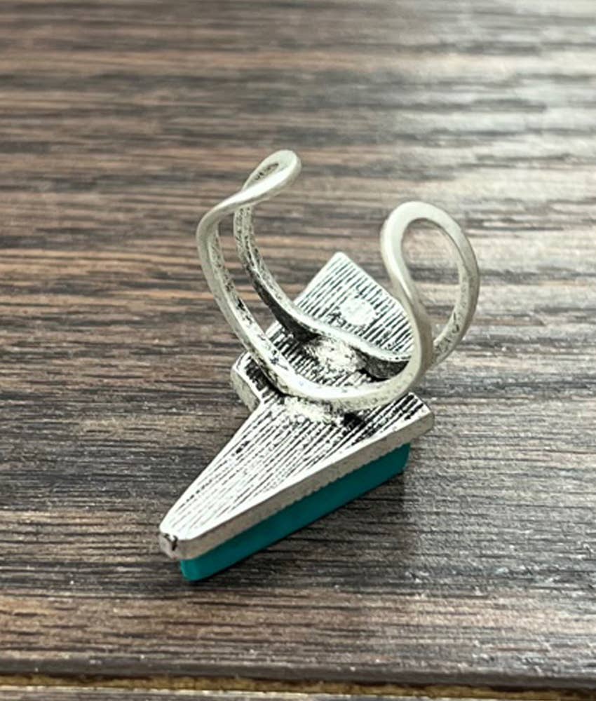 Turquoise Bolt Ring