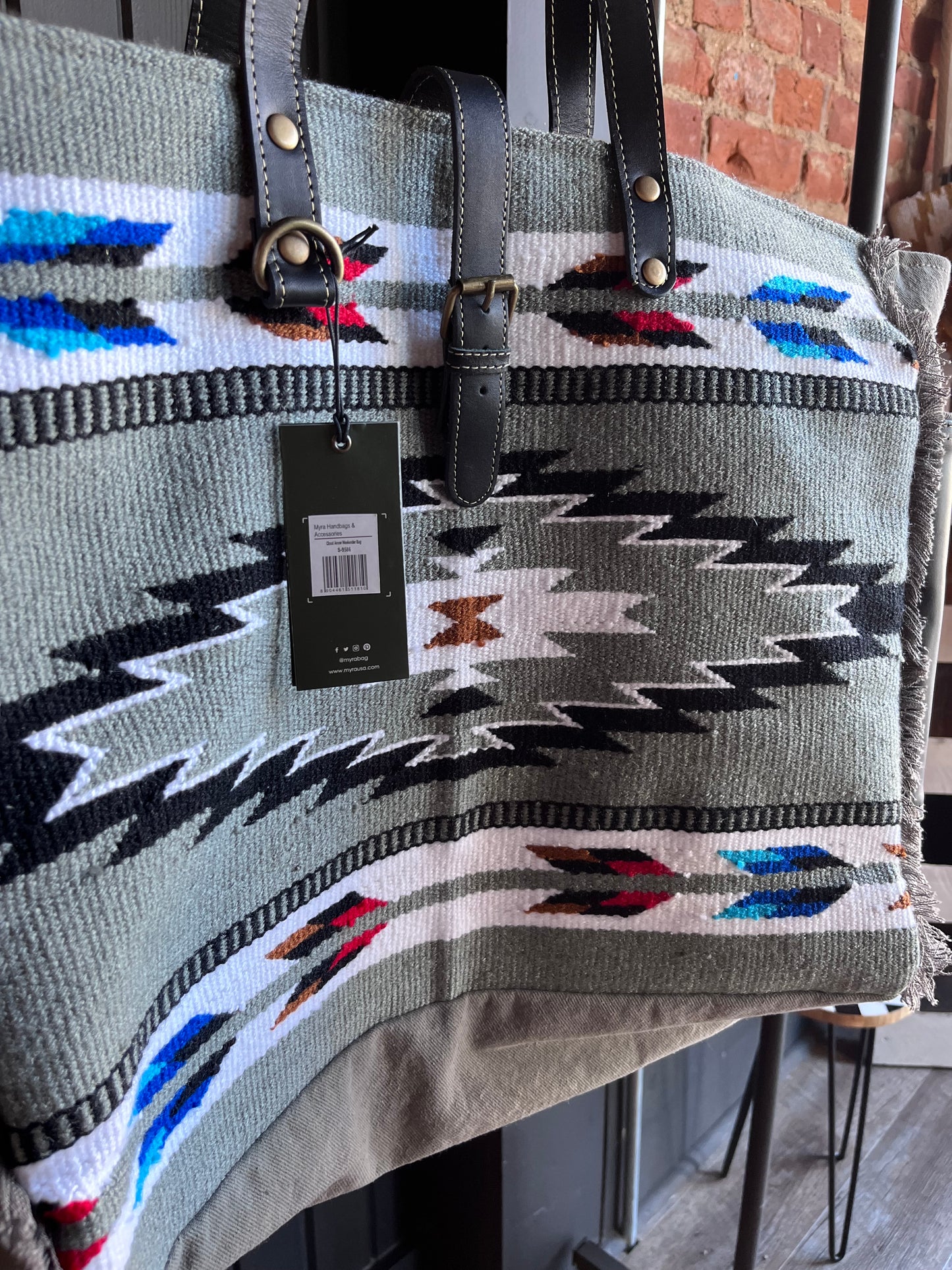 Cloud Arrow Weekender Bag