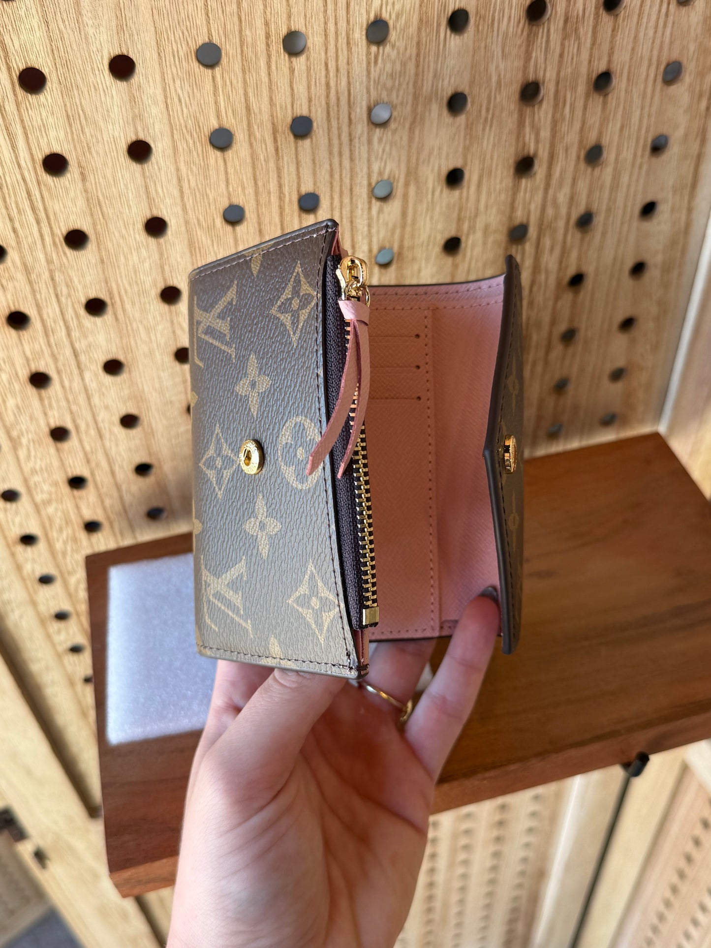 Luxury Mini Pink Wallet