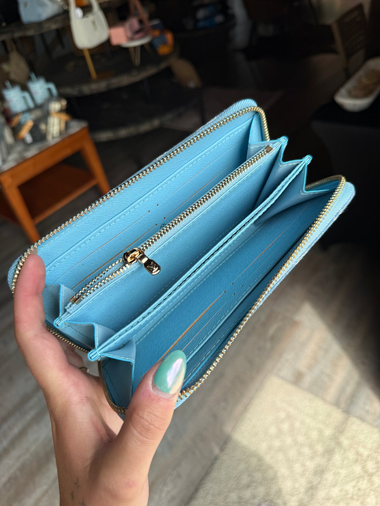 Luxury Denim Wallet
