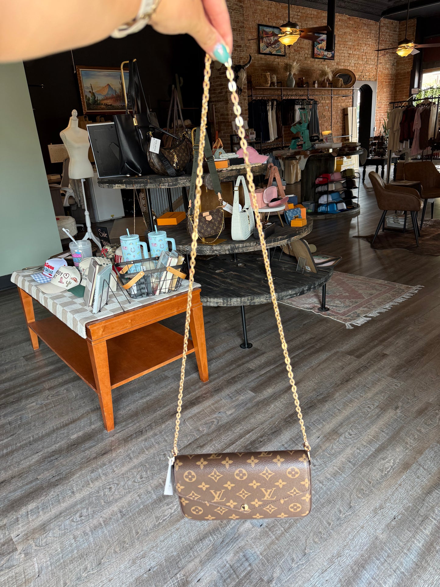 Luxury Chain Brown Bag