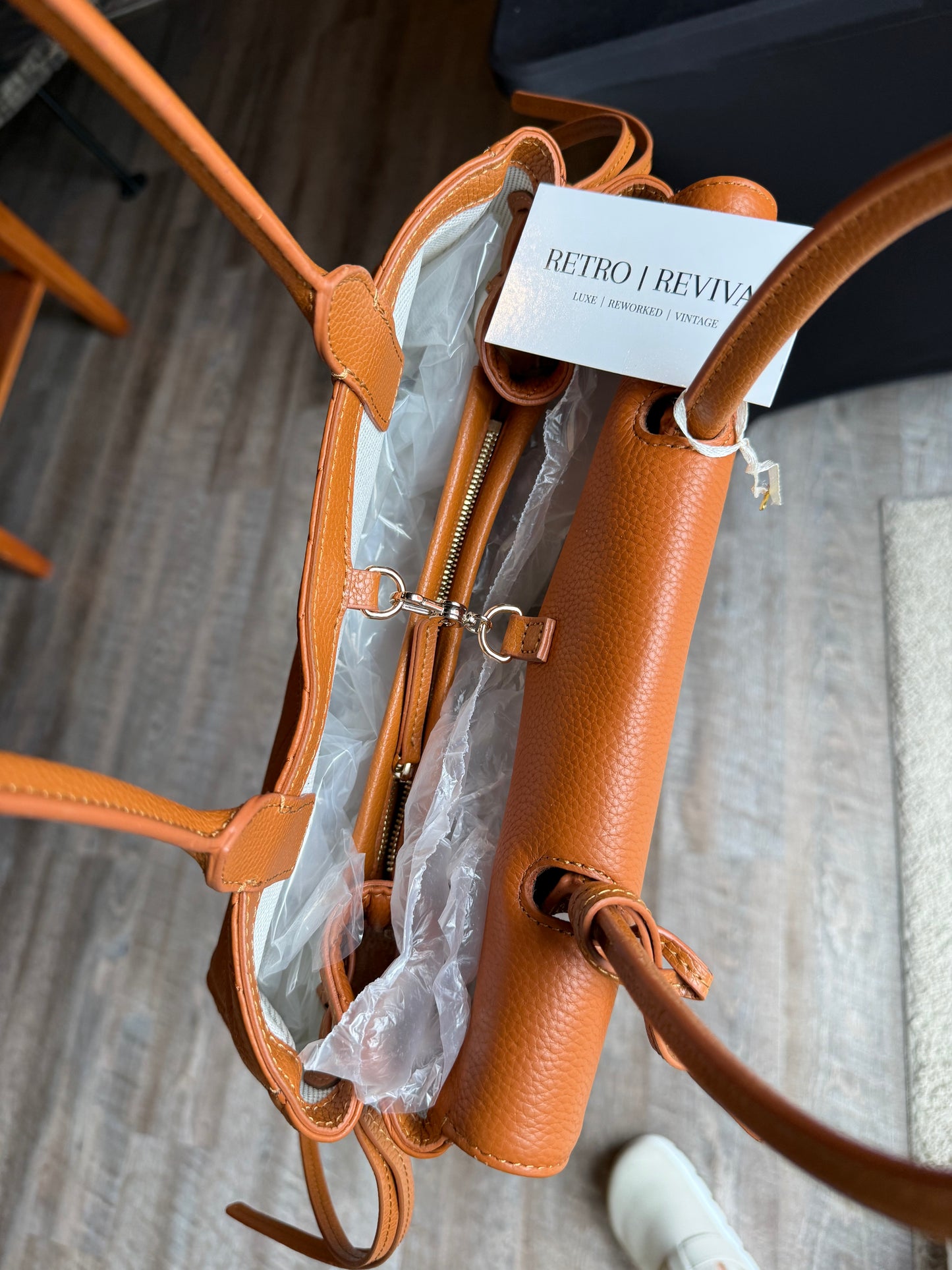 Luxury Burnt Orange Bag