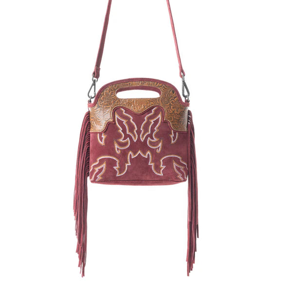 Electric Desert Shoulder Bag Maroon