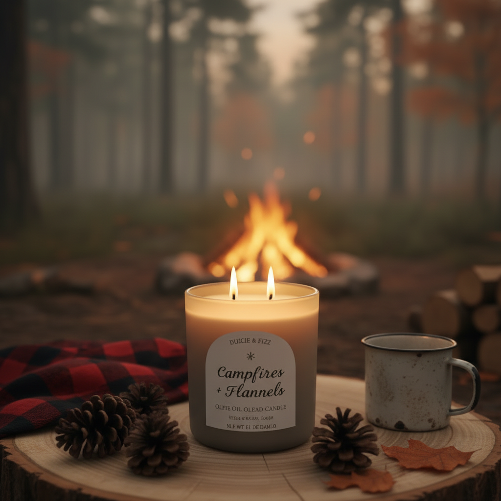 Campfires & Flannels Candle