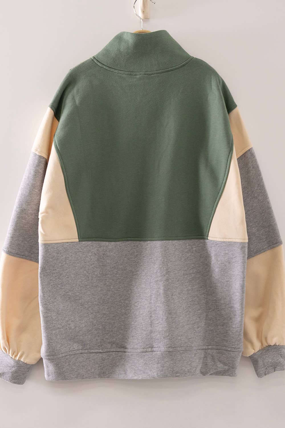 Colorblock Snap Crew