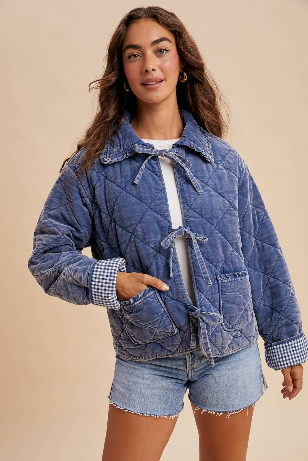 Quilted Corduroy Jacket