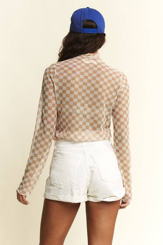 CHECKERBOARD Mesh Top