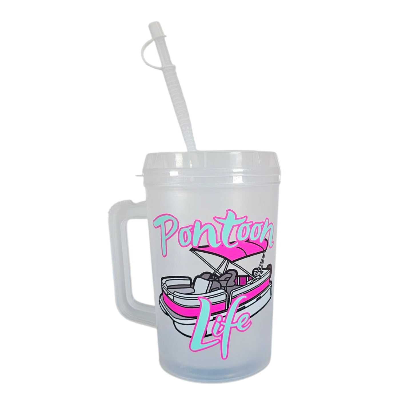 Pontoon Life Trucker Mug