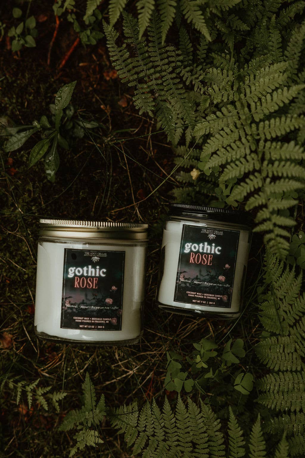 Gothic Rose Candle