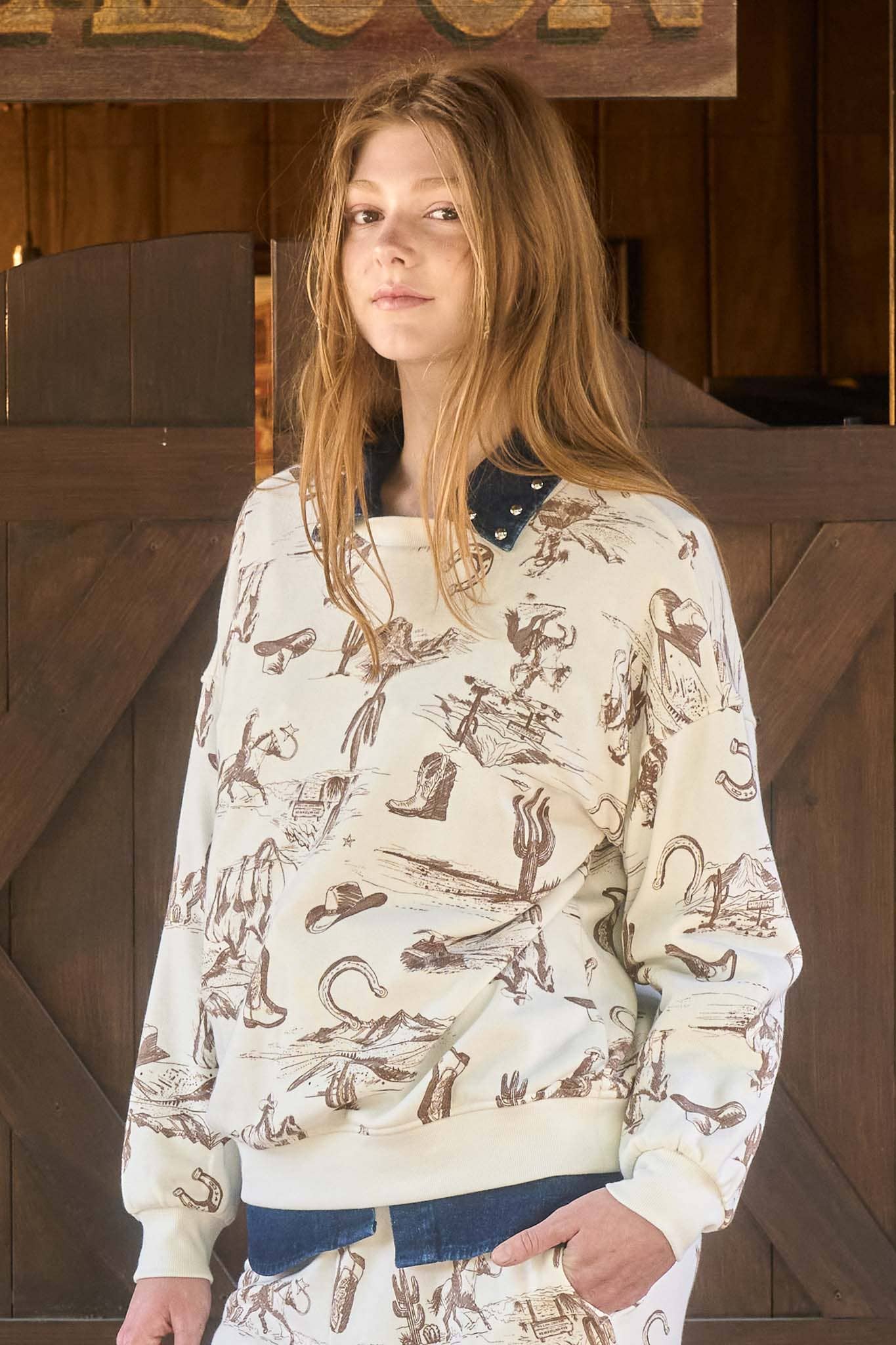 Western Things Crewneck