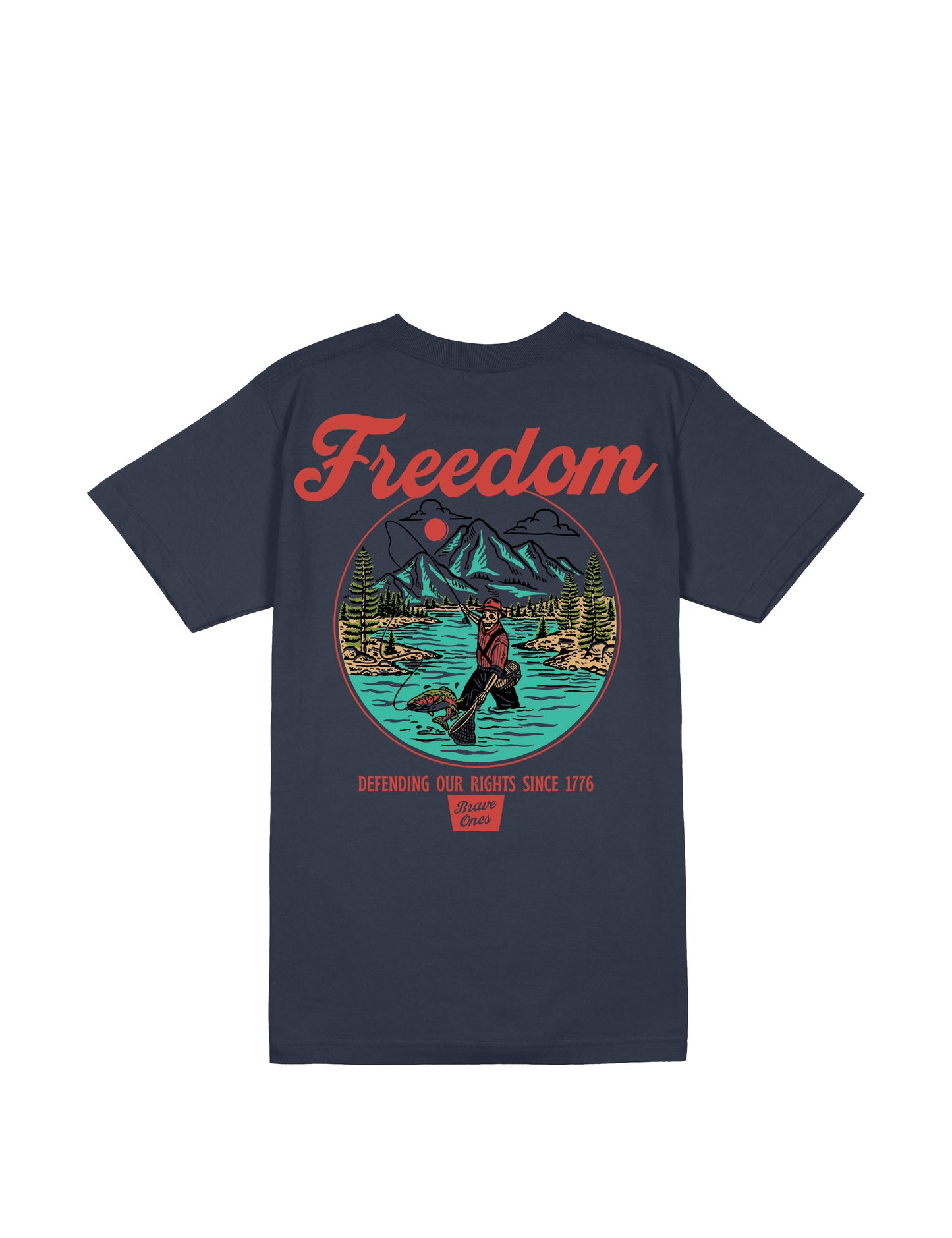 Men’s Freedom in the River Tee