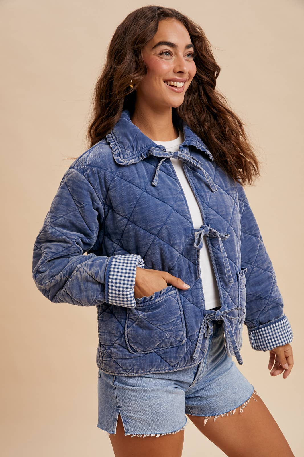 Quilted Corduroy Jacket