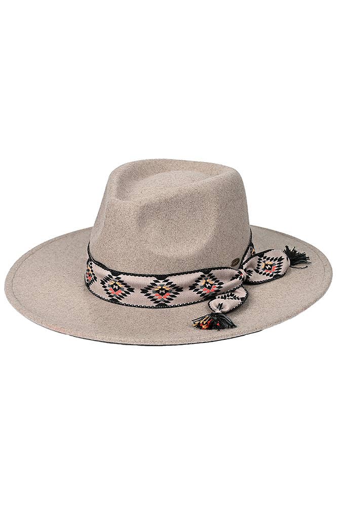 Aztec Vegan Felt Hat