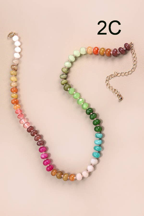 Multi Beaded Necklace