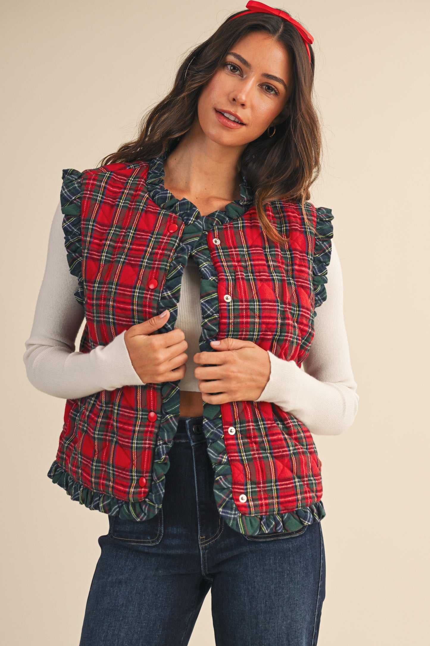 Christmas Quilted Vest