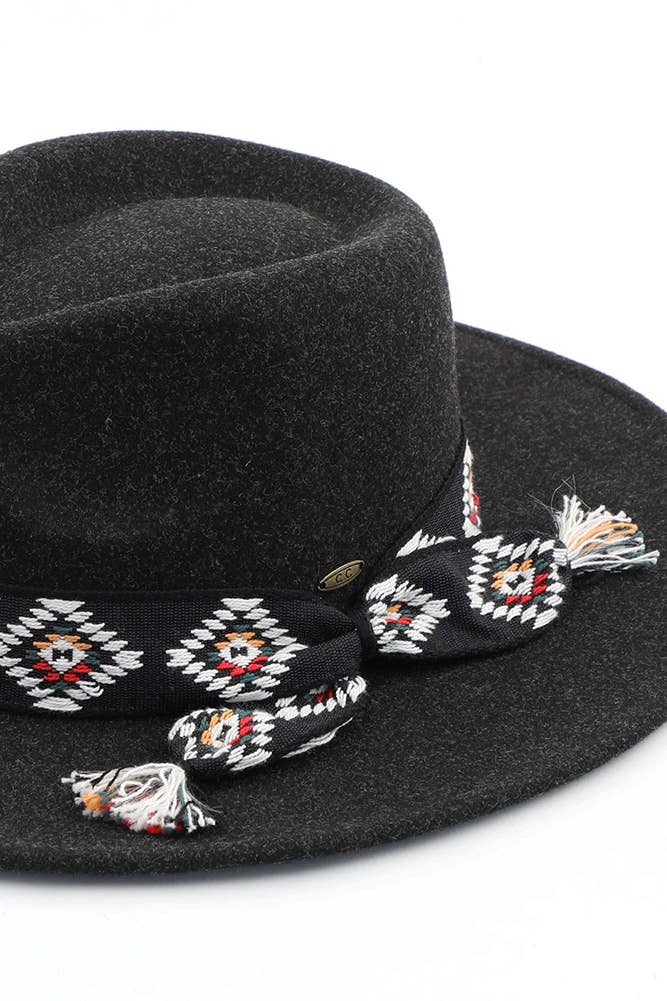 Aztec Vegan Felt Hat