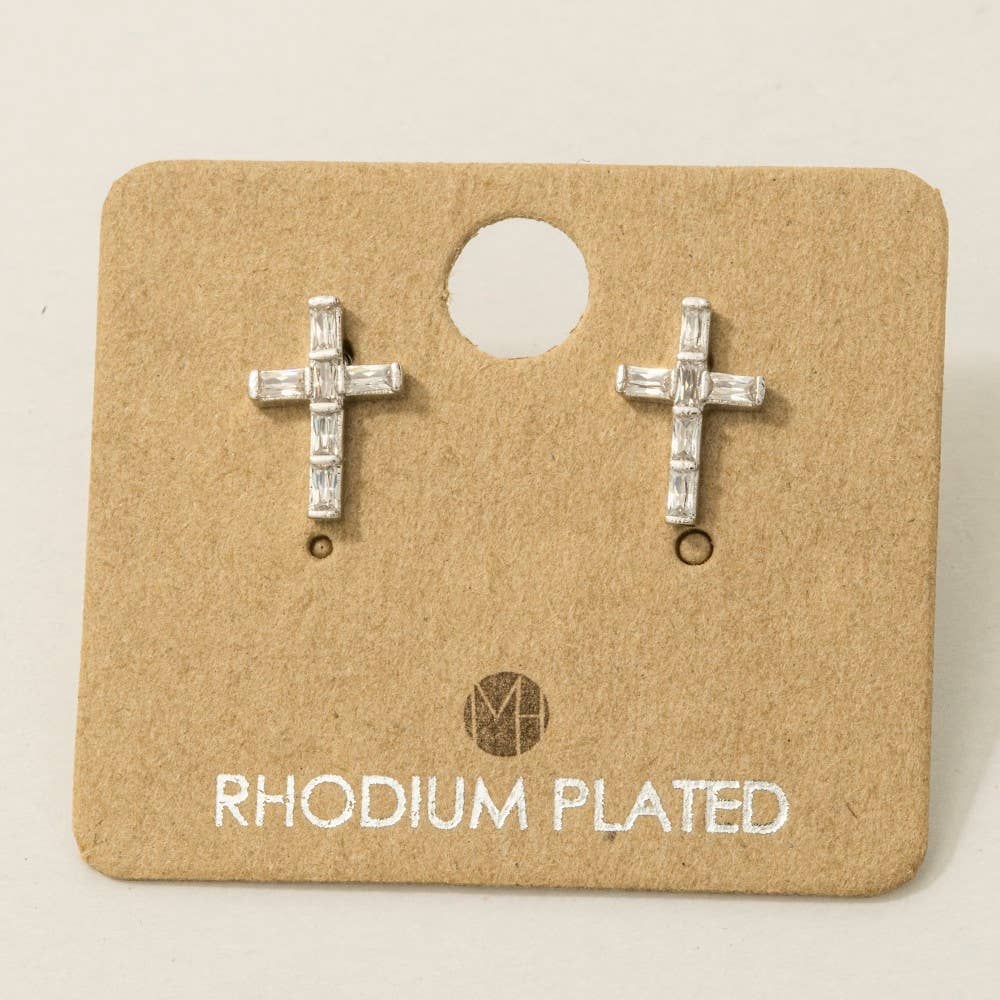 Mini Cross Studs