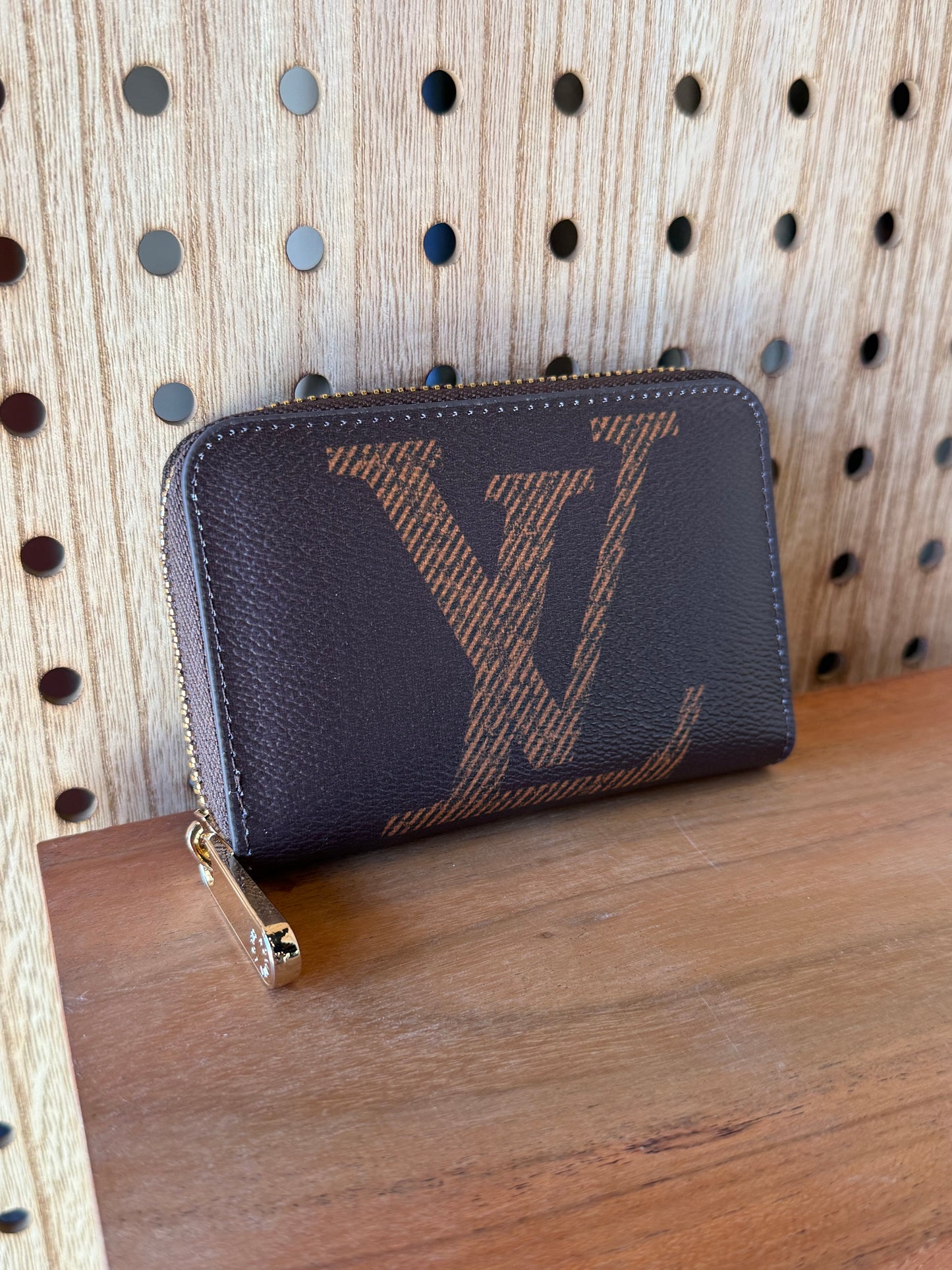 Luxury Mini Big Logo Wallet